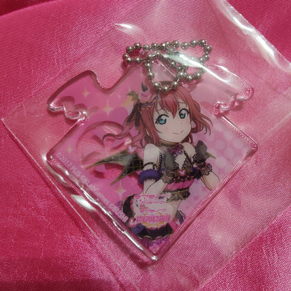 Aqours Little Devil Soft Clear Mascot Keychains