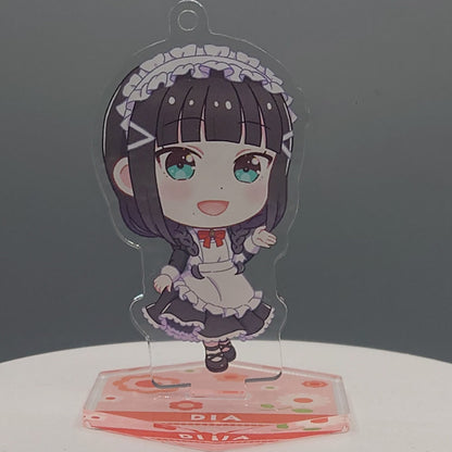 GiGO Collaboration Cafe LoveLive! Sunshine!! Acrylic Keychain w/Stand