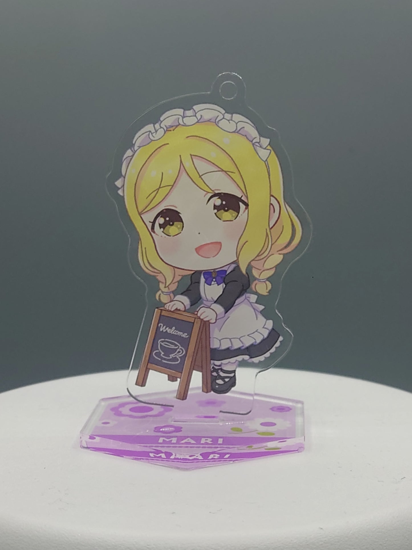 GiGO Collaboration Cafe LoveLive! Sunshine!! Acrylic Keychain w/Stand