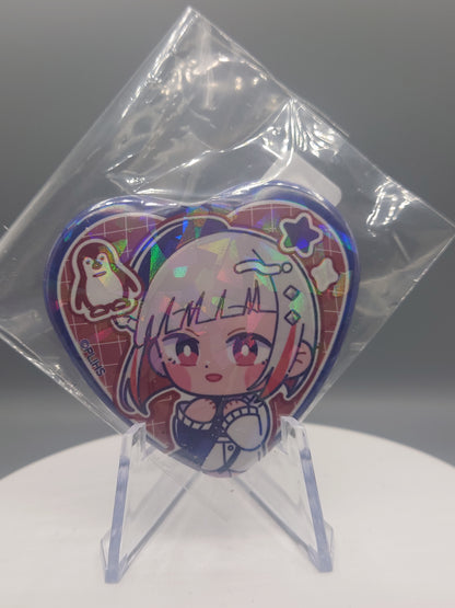 Love Live Hasunosora Heart Can Badges