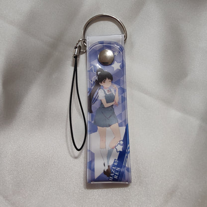 Liella! Cute Cube Harajuku Collab Summer Uniform Vinyl Strap Keychains