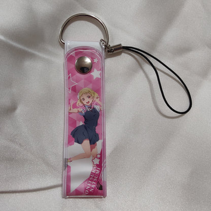 Liella! Cute Cube Harajuku Collab Summer Uniform Vinyl Strap Keychains