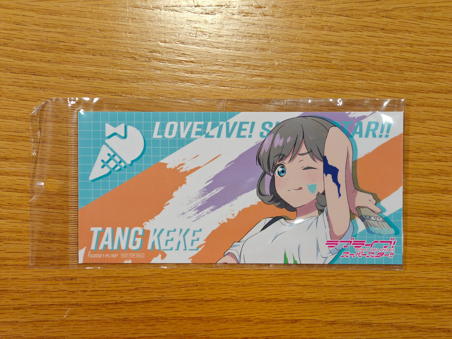 Liella! OT5 Paint Splatter Bumper Stickers