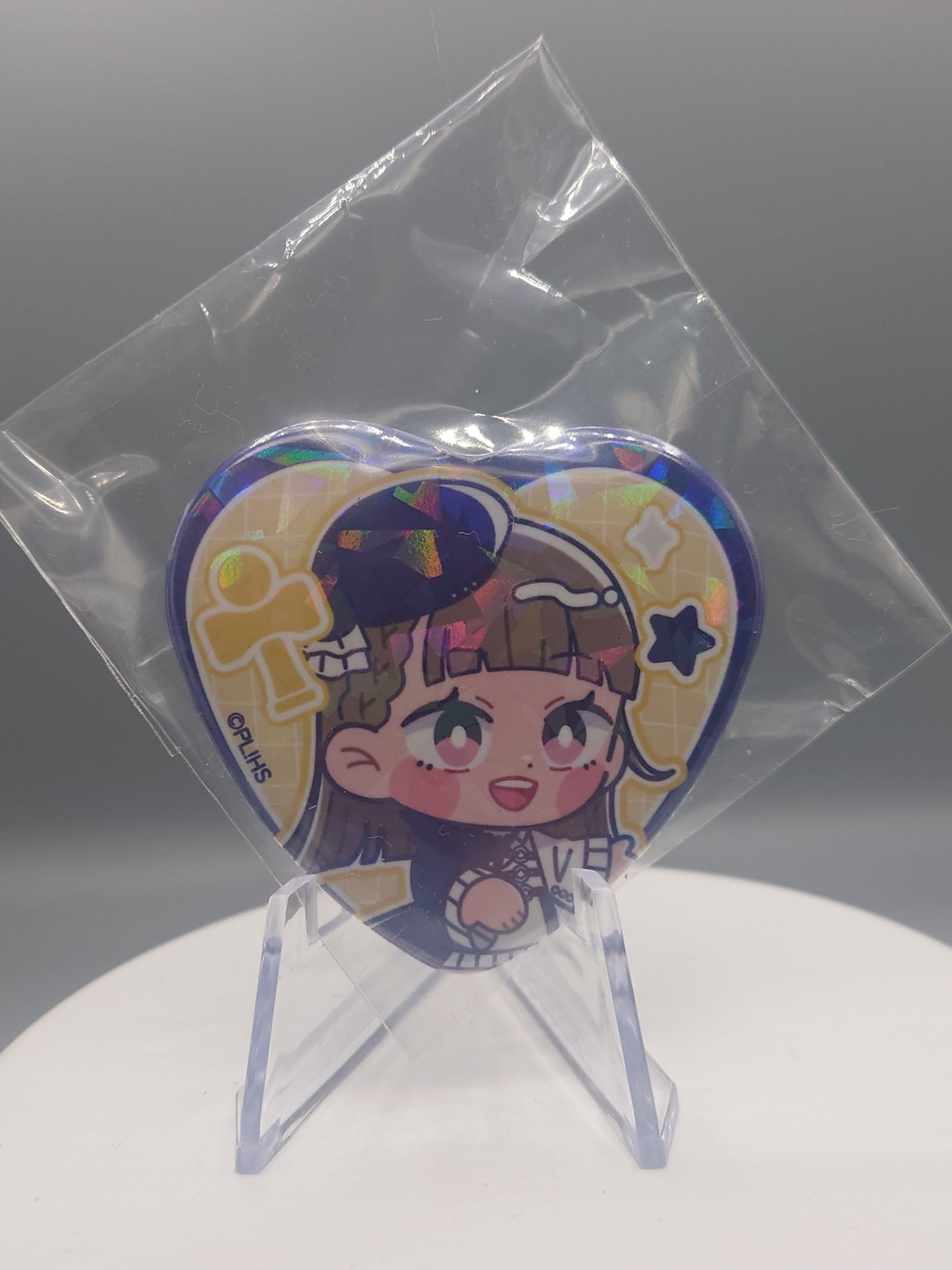 Love Live Hasunosora Heart Can Badges