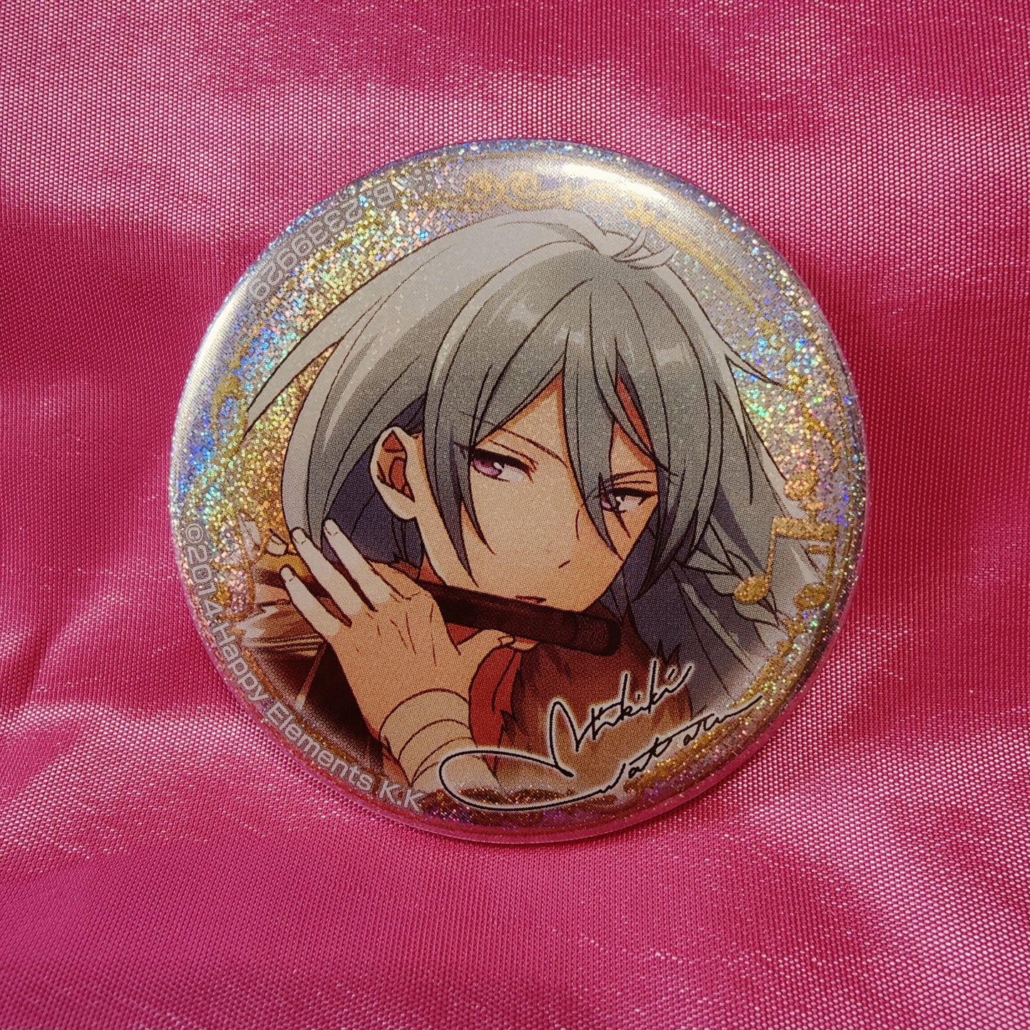 Ensemble Stars Capsule Gachapon Holo Glitter Can Badges