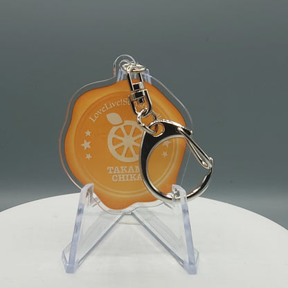 GiGO Collaboration Cafe LoveLive! Sunshine!! Character Icon Acylic Keychain