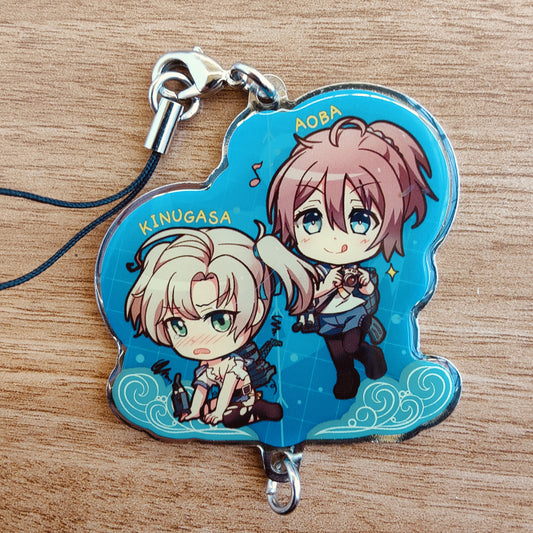 Kantai Collection Aoba and Kinugasa Metal Epoxy Strap