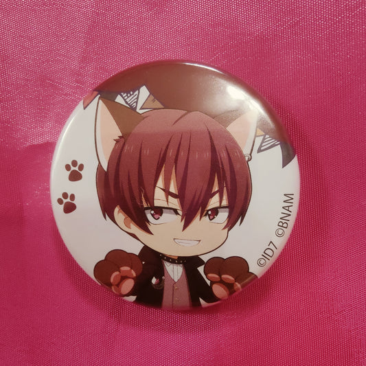 IDOLiSH7 Catboy Touma Inumaru Mini Can Badge