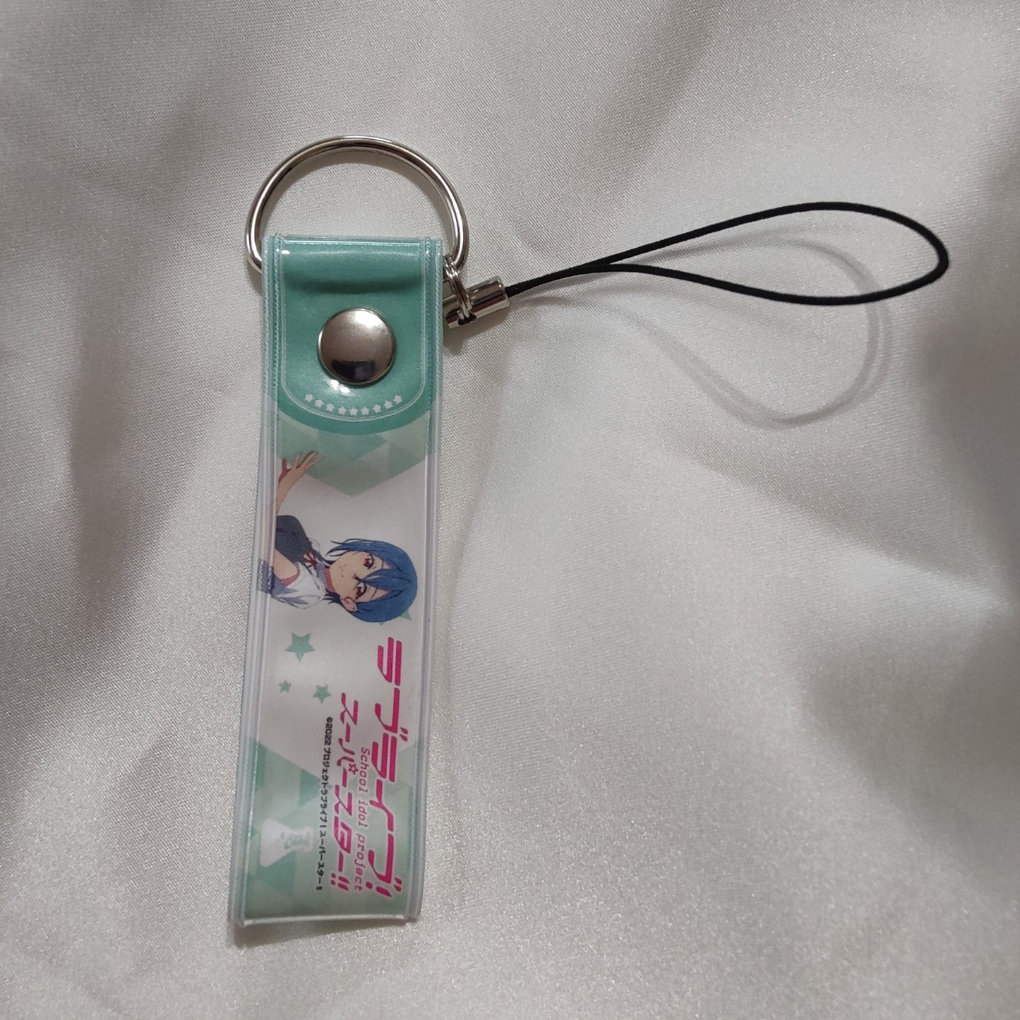 Liella! Cute Cube Harajuku Collab Summer Uniform Vinyl Strap Keychains
