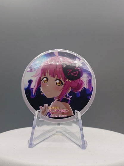 Nijigasaki 8L TOKIMEKI Express Gacha Badges
