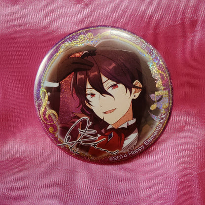 Ensemble Stars Capsule Gachapon Holo Glitter Can Badges
