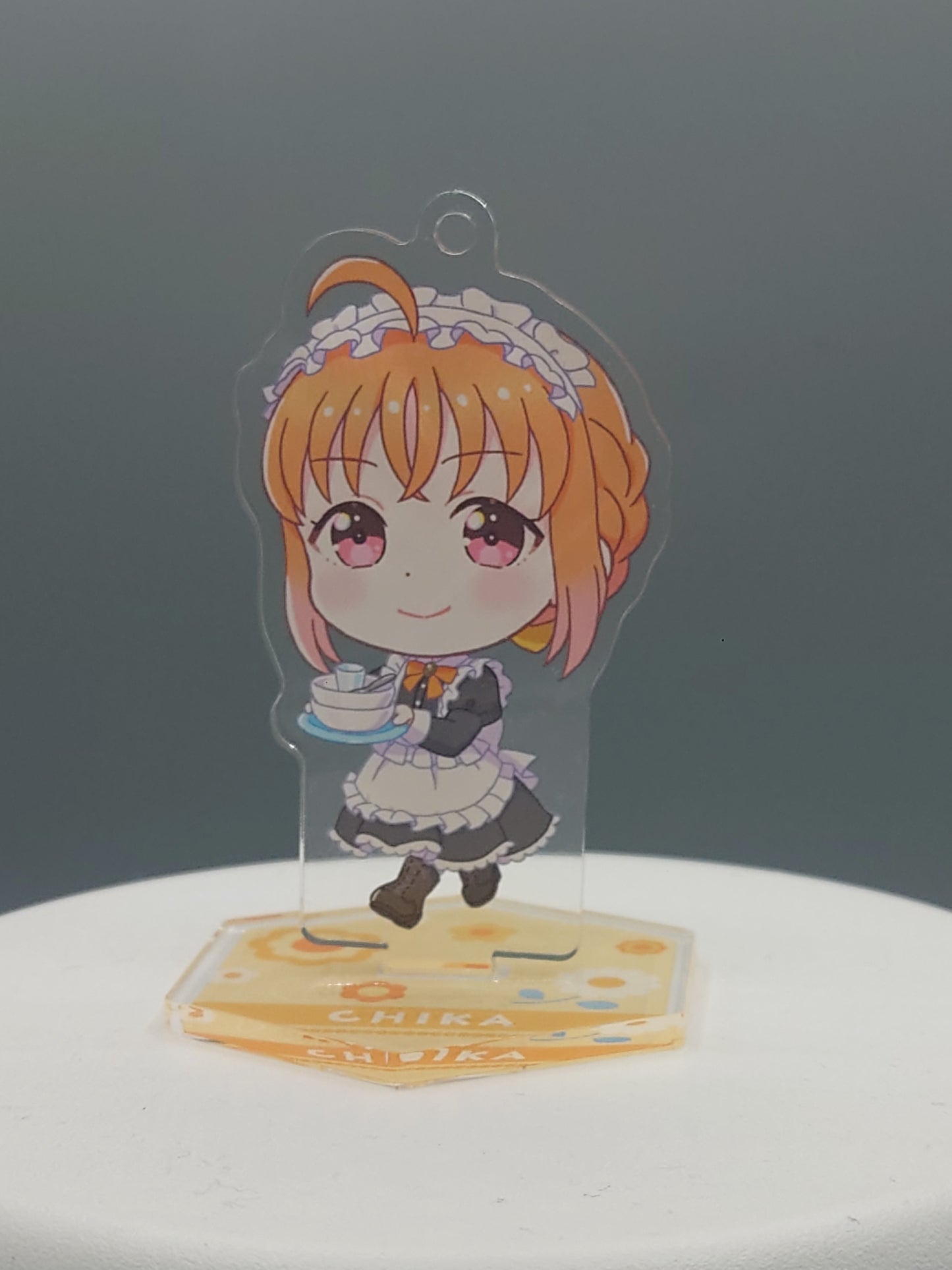 GiGO Collaboration Cafe LoveLive! Sunshine!! Acrylic Keychain w/Stand