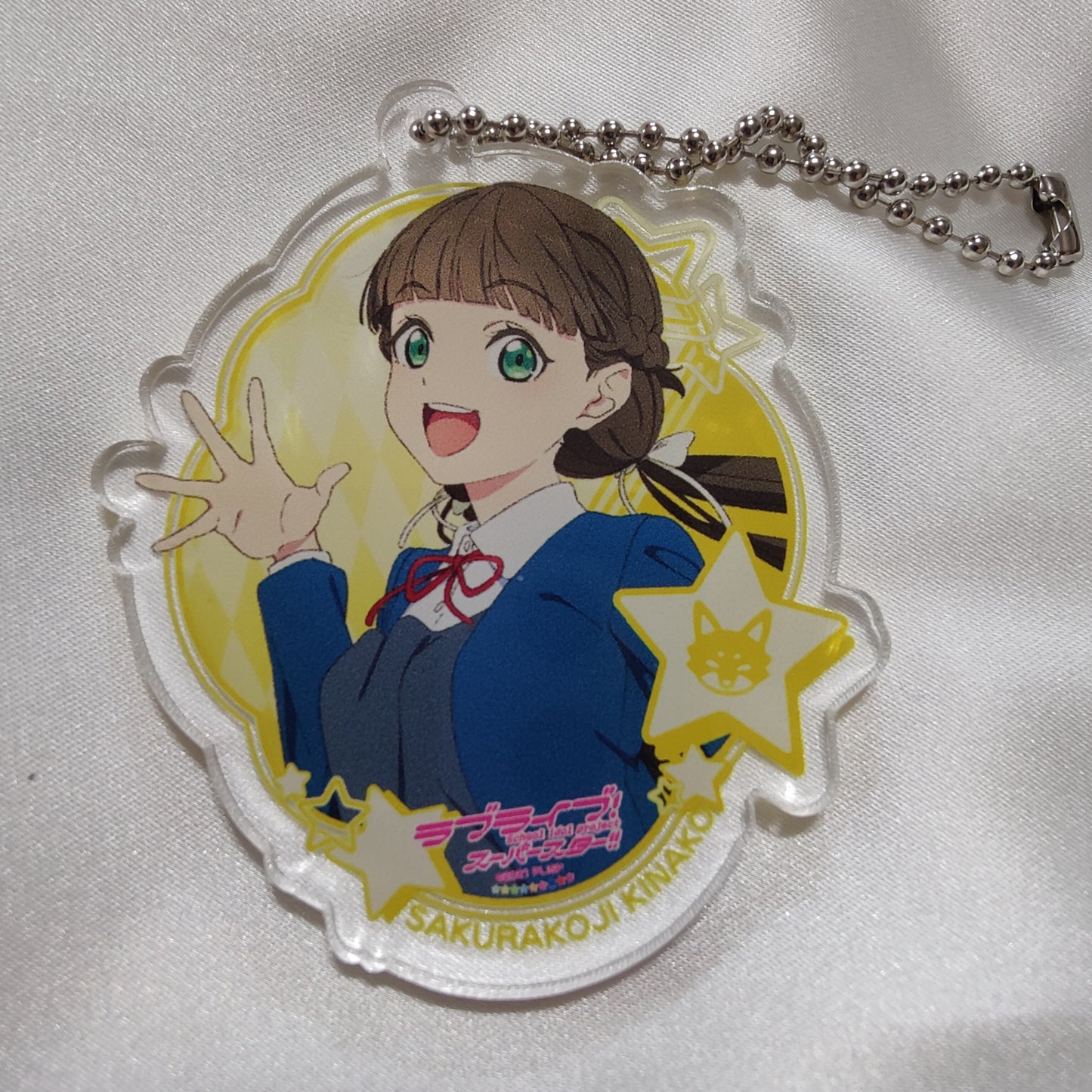 Liella! Cute Cube Harajuku Collab Winter Uniform Acrylic Keychains