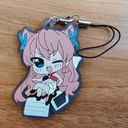 Symphogear Maria Cadenzavna Eve Rubber Phone Strap
