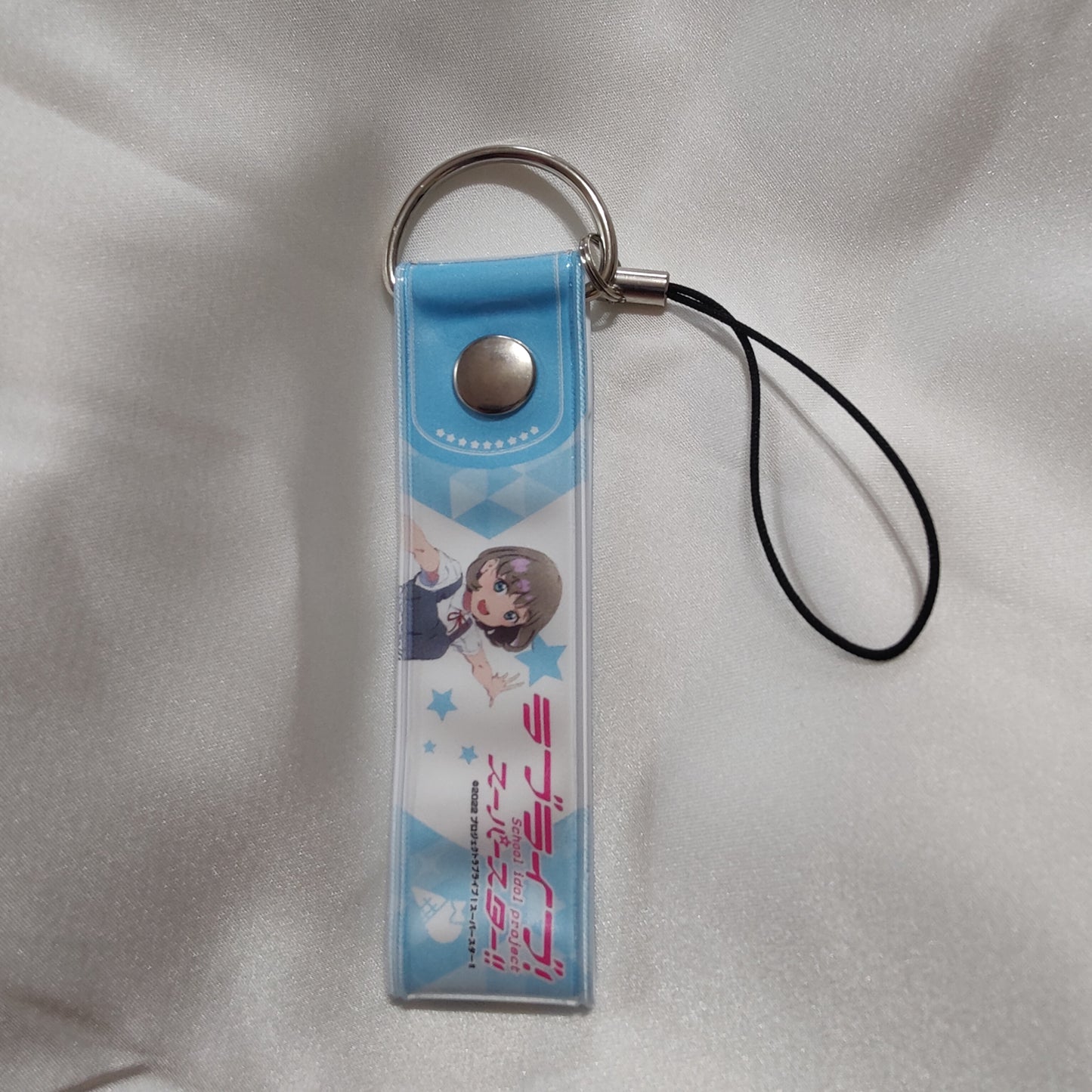 Liella! Cute Cube Harajuku Collab Summer Uniform Vinyl Strap Keychains