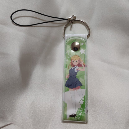 Liella! Cute Cube Harajuku Collab Summer Uniform Vinyl Strap Keychains