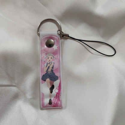 Liella! Cute Cube Harajuku Collab Summer Uniform Vinyl Strap Keychains