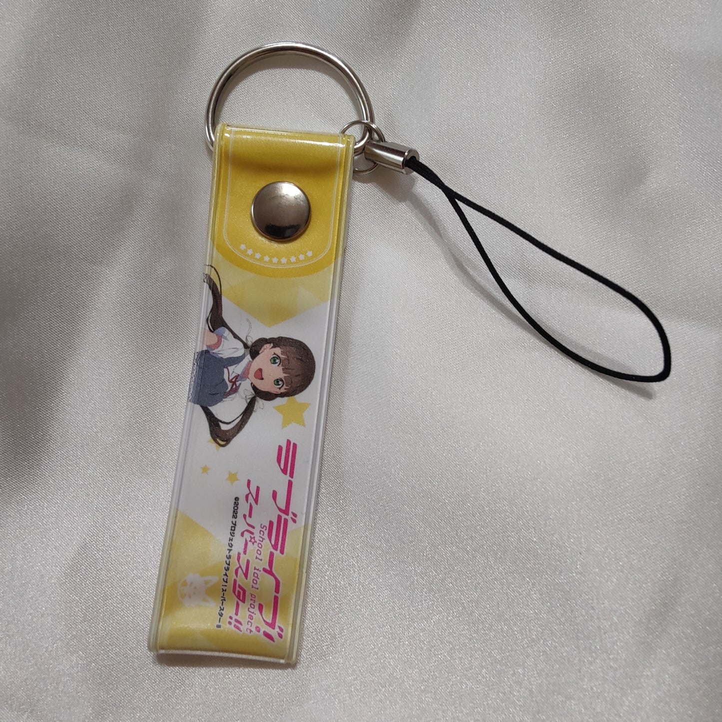 Liella! Cute Cube Harajuku Collab Summer Uniform Vinyl Strap Keychains