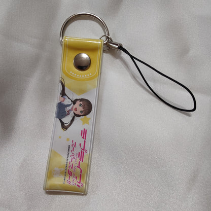 Liella! Cute Cube Harajuku Collab Summer Uniform Vinyl Strap Keychains