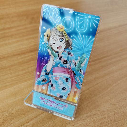 You Watanabe Yukata Fireworks Acrylic Phone Stand
