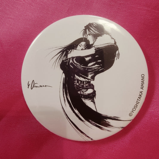 Yoshitaka Amano Final Fantasy Can Badges