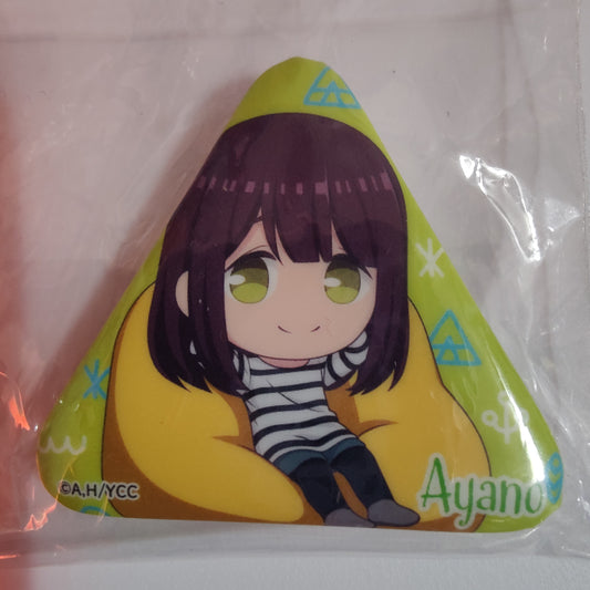 Yuru Camp Ayano Toki Triangle Can Badge