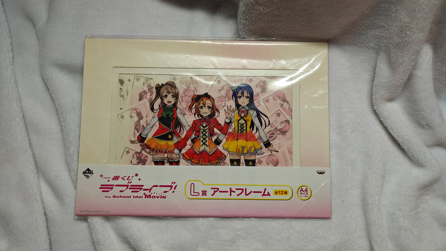 Ichiban Kuji Sunny Day Song Muse 2nd Years A4 Matted Plastic Art