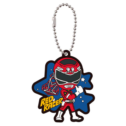 Super Sentai Series Legend Red Rangers Capsule Rubber Mascot vol.2