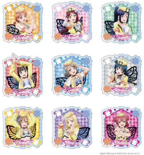 Aqours Mitaiken Horizon Acrylic Badges