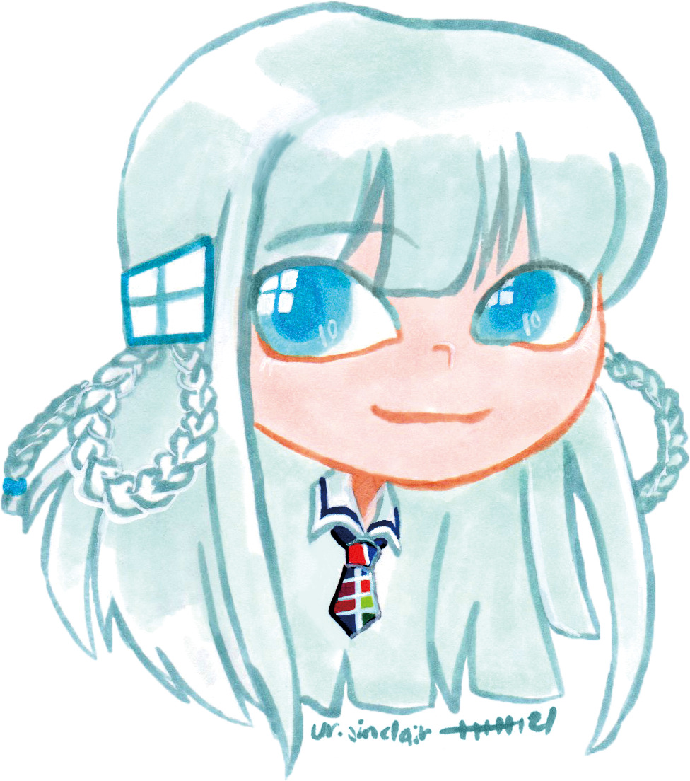 OS-tan 3-inch Holo Stickers