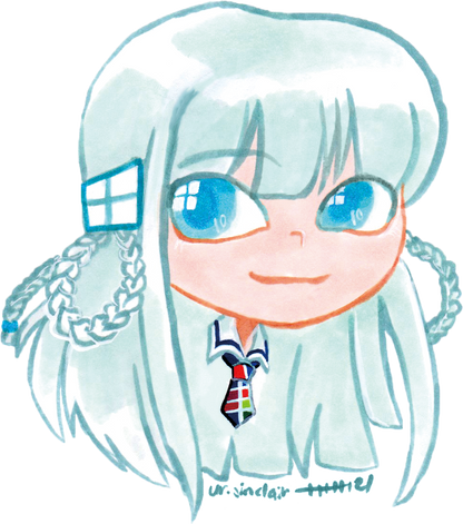OS-tan 3-inch Holo Stickers