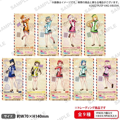 LoveLive SIF Thanksgiving 2022 tradings ticket style sticker- Liella